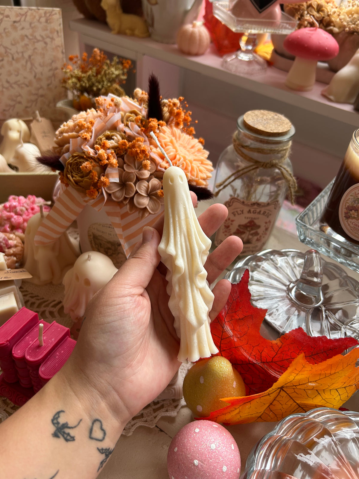 Boo - bougie fantôme