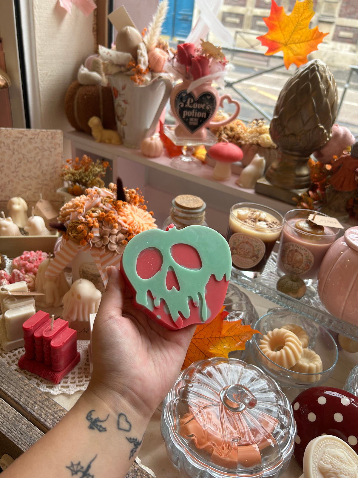 Miroir, miroir … - fondant/bougie