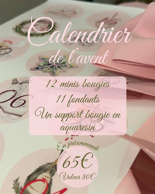 Calendrier de l’avent en précommande