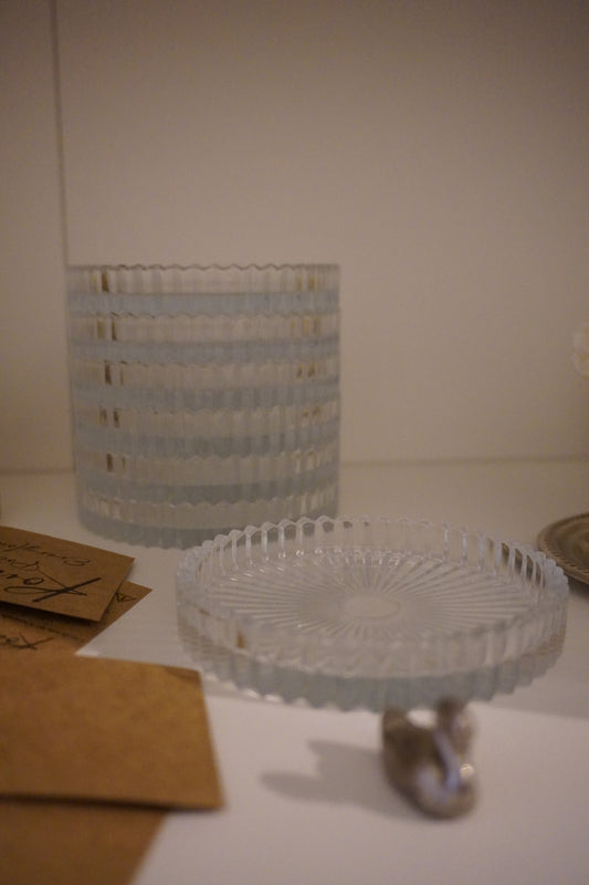 Coupelle de Verre — Écrin pour Fondants Sculptés