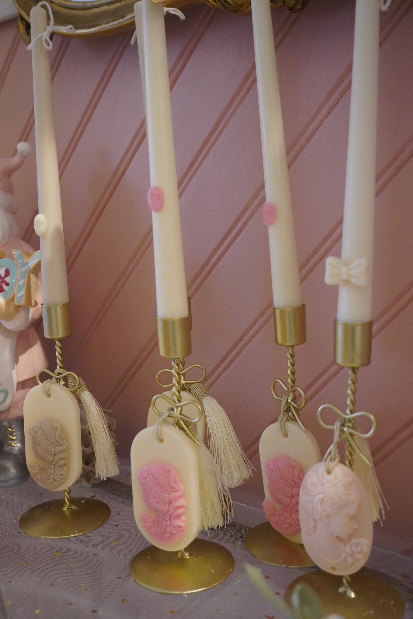 Porte-chandelle Romance