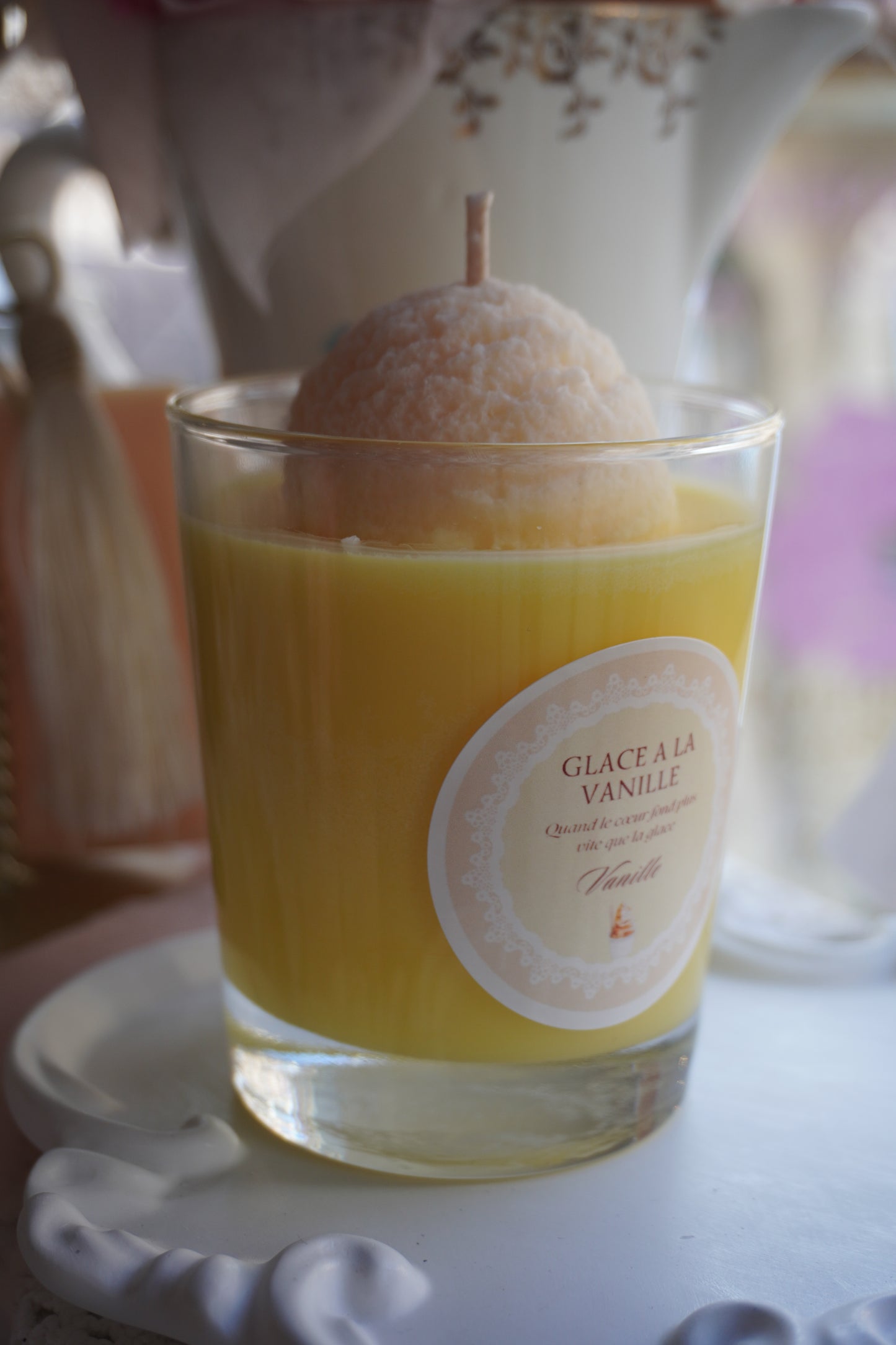 Glace à la vanille